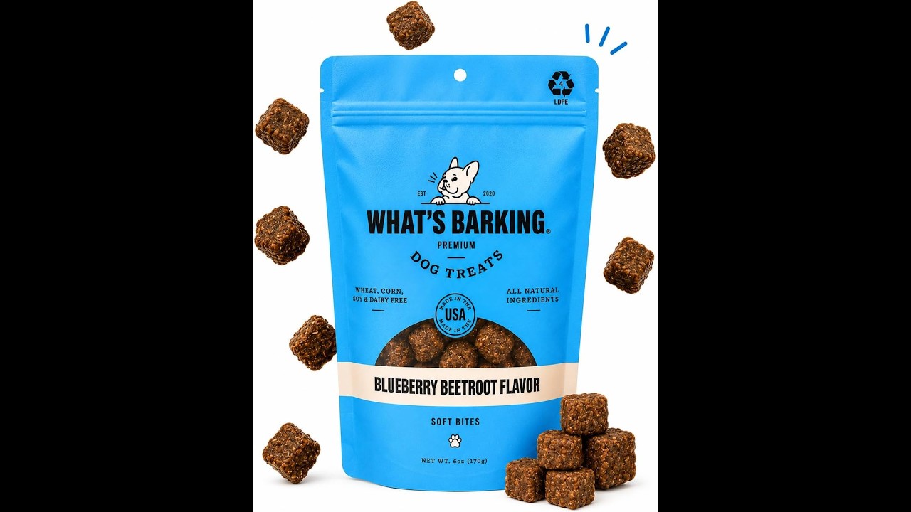 Bite Size Dog Treats Made with Natural Ingredients - Whats