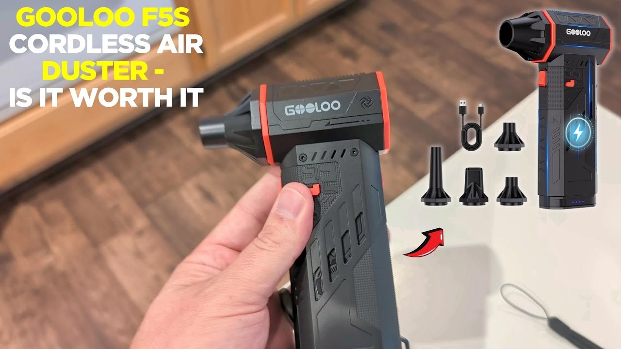 GOOLOO F5S Cordless Air Duster - Is It Worth It?